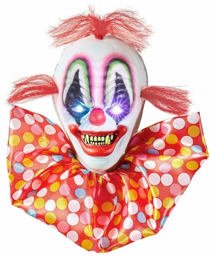 Lichtgevende enge clown decoratie - Feestdecoratievoorwerp - One size