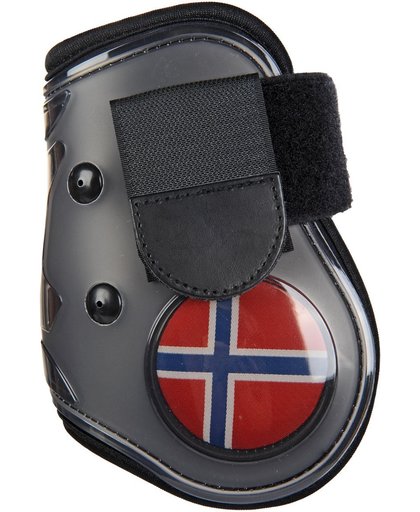 Strijklappen -Flag- achterbenen Vlag Noorwegen Pony