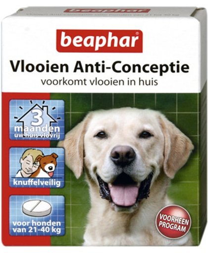 Beaphar Vlooien Anticonceptie - grote hond 21-40 kg