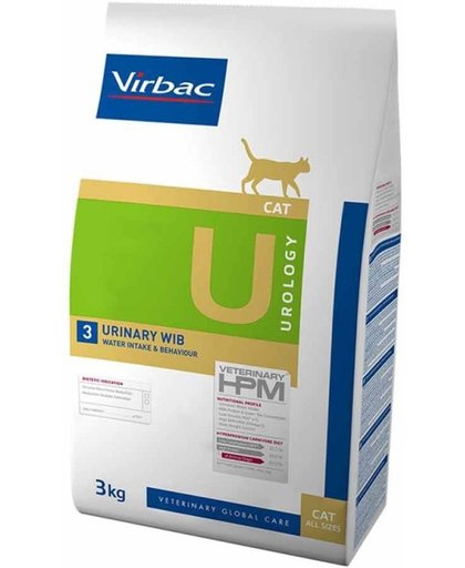 VIRBAC HPM feline urology urinary WIB U3 3KG