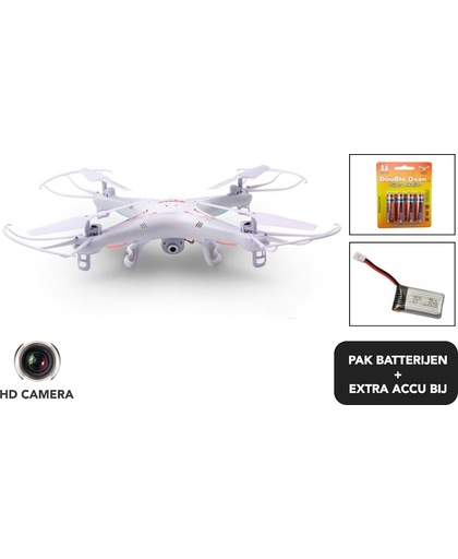 Drone -SYMA X5C HD CAMERA + extra accu en batterijen
