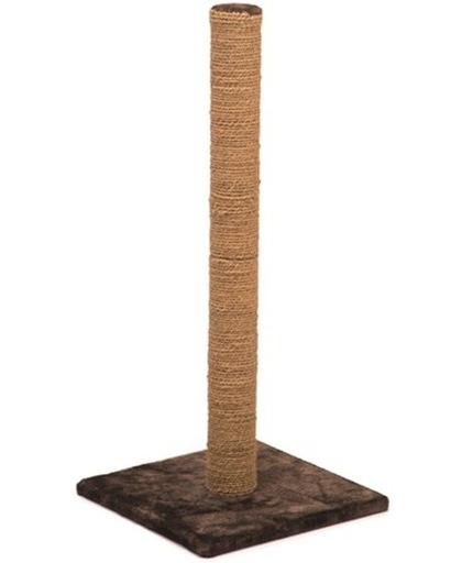 Beeztees krabpaal Crito. Bruin. 39 x 39 x 87 cm.