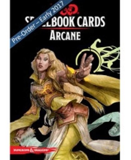 D&D Spellbook Cards: Arcane (257 Cards)