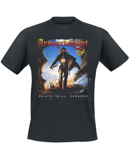Armored Saint Saints will conquer T-shirt st.