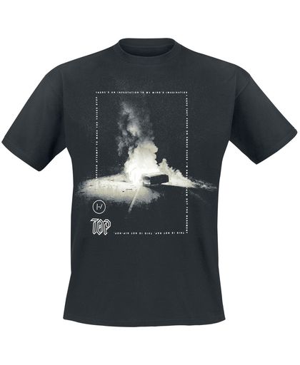 Twenty One Pilots Burning Car T-shirt zwart