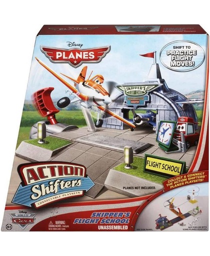 Mattel Disney Planes Action Shifters: Skippers Vliegschool