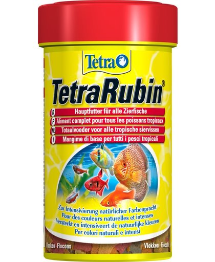 Tetra Rubin Visvoer Vlokken 100 ml