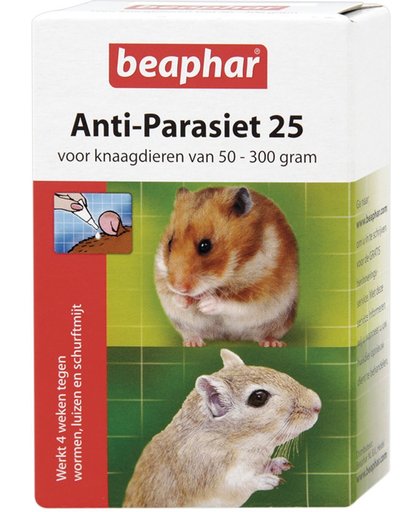 Beaphar Anti-Parasiet 25 - Knaagdier - 2 Pip