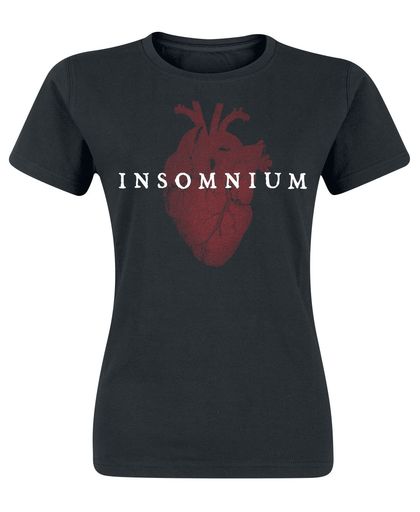 Insomnium Black Heart Rebellion Girls shirt zwart