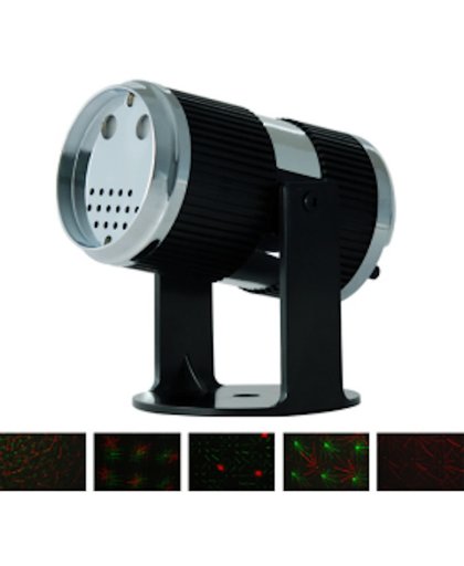 Bigben Interactive laser discolamp met twee gekleurde laserstralen