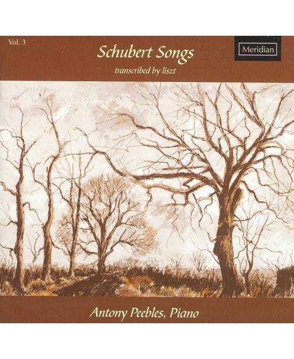 Schubert Songs Vol.3: Arr For Piano