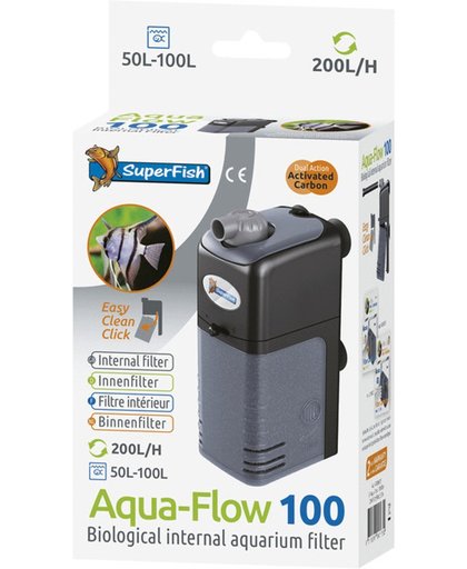 Superfish AquaFlow Dual Action 100 - Aquarium - Filter - 200 ltr/uur