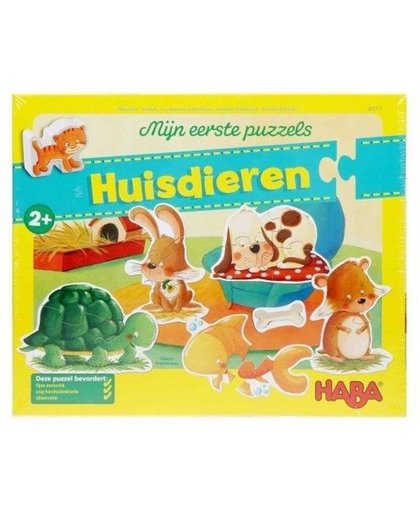 Haba - Mijn eerste puzzels - Huisdieren - 2/3/4st.