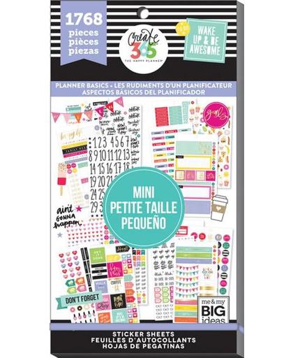 Me and My Big Ideas Happy Planner Mini Sticker Value Pack Planner Basics