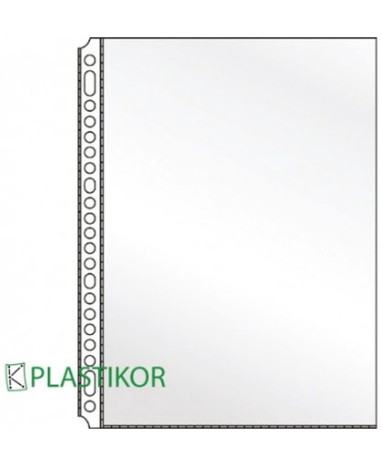 Plastikor Showtas - 100 stuks - PP - A4 - transparant