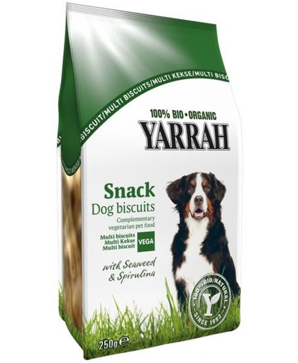 Yarrah dog vegetarische multi-koekjes 6x250 gr