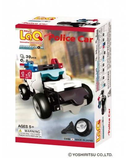 LaQ Hamacron Constructor Mini Police Car