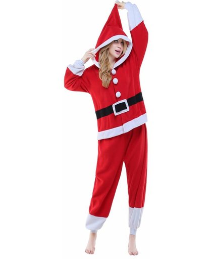 Kerstman Onesie voor volwassenen - Kerstman Kigurumi Pyjama