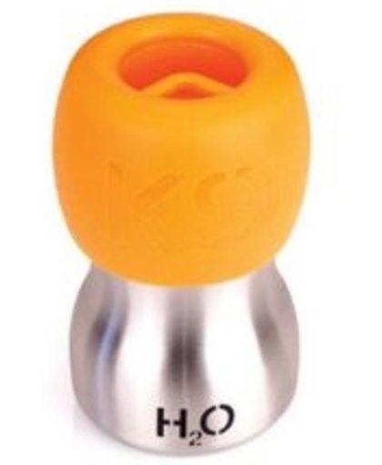 NEW H2O4K9 Waterfles - 280 ml - Oranje