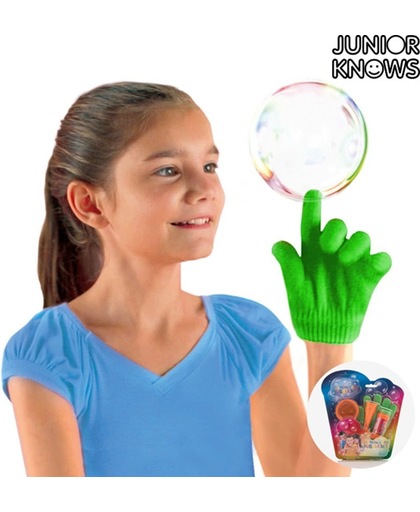 Zeepbellen Spel met Handschoen - Junior Knows