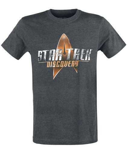 Star Trek Discovery T-shirt grijs gemêleerd