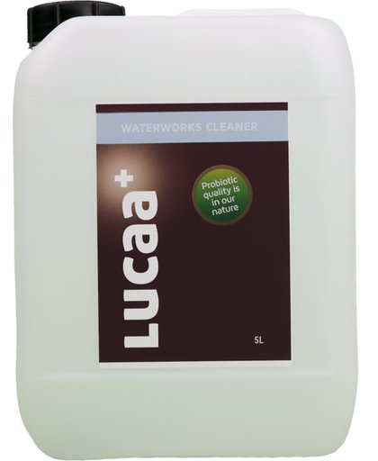 LUCAA+ WATERWORKS CLEANER 5L | WATER TUBES CLEANER WITH PROBIOTICS | 100% BIO | 100% VEGAN | 100 % NATURAL