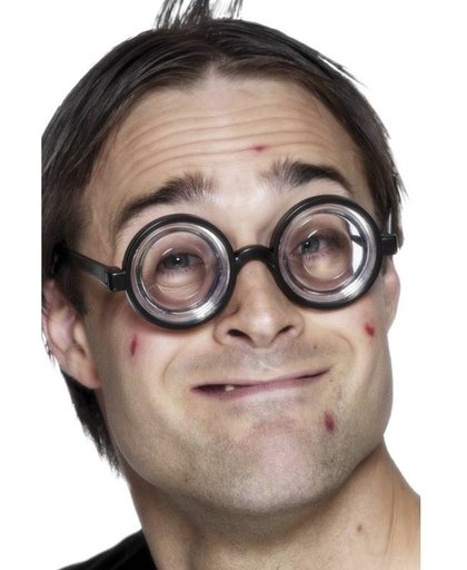 Nerd bril - Nerdbril met jampotglazen - voor kinderen