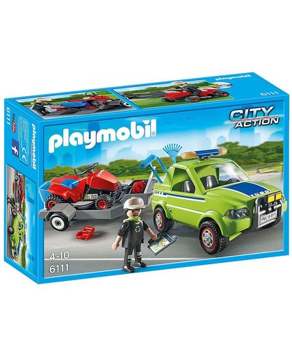 Playmobil Voertuig groenbeheer met grasmaaier - 6111