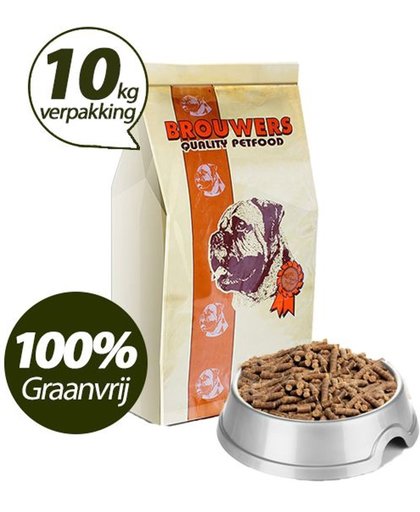 Graanvrij - Superieur (Premium) Geperste Puppy/Junior Kip & Aardappel - 10 kg - Graanvrij Hondenvoer