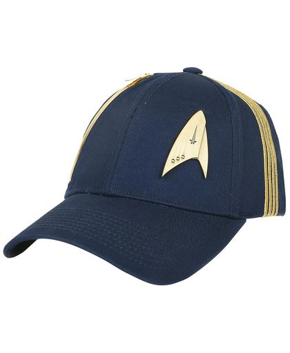 Star Trek Discovery - Metal Logo Baseballcap navy