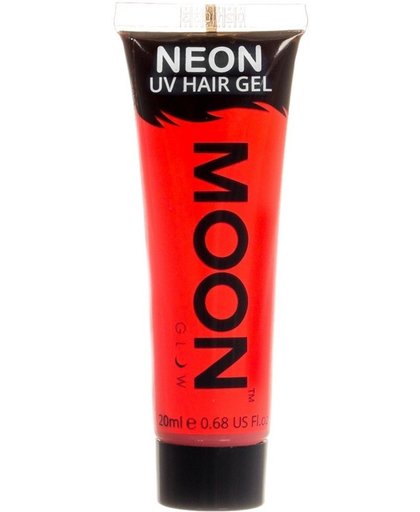Moon-Glow Neon Hair gel Rood