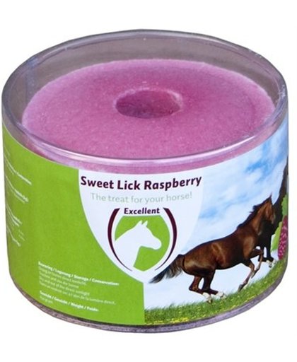 Excellent Sweet Lick - Liksteen paard - Framboos