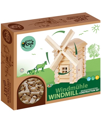 Varis Toys - Bouwdoos - 47 delig - Windmolen