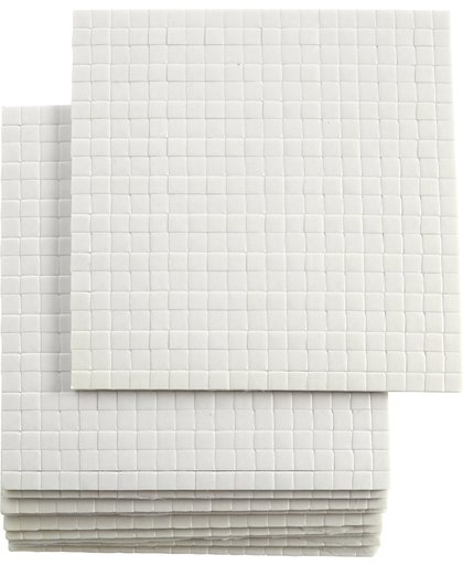3D foam pads, afm 5x5x2 mm, 10 vellen