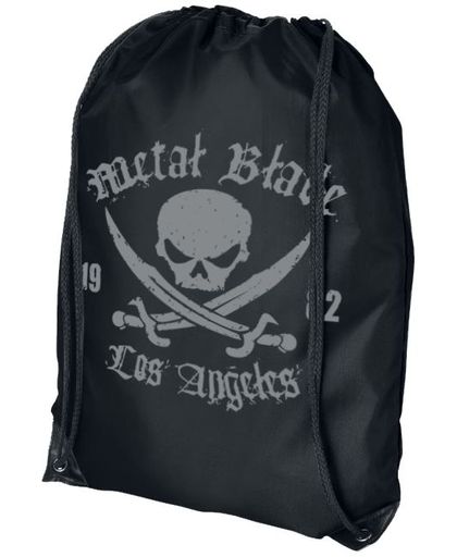 Metal Blade Pirate Logo Gymtas zwart