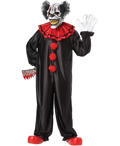 Donkere clown kostuum voor volwassenen - Verkleedkleding - Maat One size