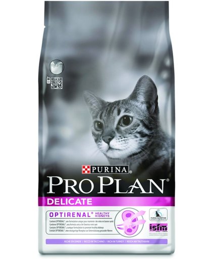 Pro Plan Cat Adult Delicate - Kalkoen - Kattenvoer - 10 kg