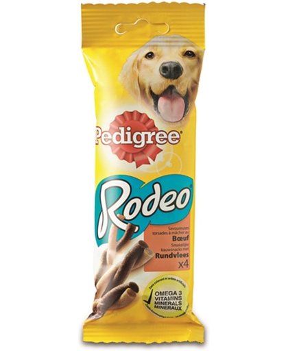 Pedigree Rodeo - Rund - Hondensnack -  4 stuks - 70 g