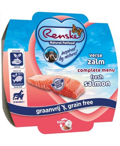 Renske vers vlees zalm graanvrij hondenvoer 100 gr