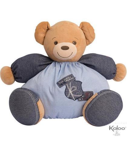 Kaloo Blue Denim - Knuffelbeer Extra Groot