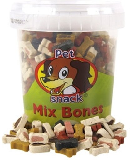 Petsnack Mix Bones Hondensnack - 500 gr
