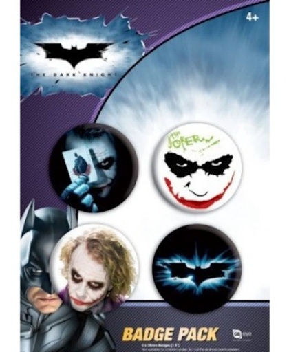 The joker Buttons - Batman Badge Pack