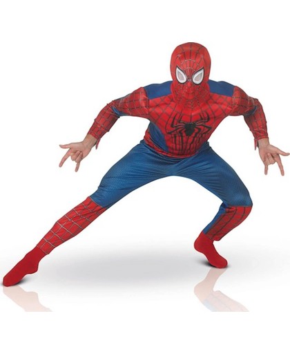 Amazing Spiderman 2 Deluxe - Kostuum Volwassenen - Maat XL - 56/58