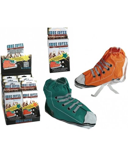 Sneaker schoenhoezen van plastic  oranje