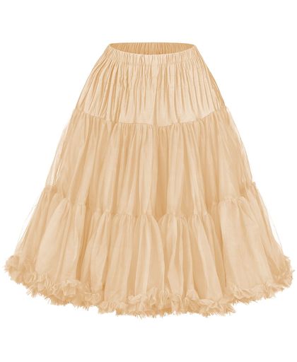 Banned Lifeforms Petticoat Rok champagne