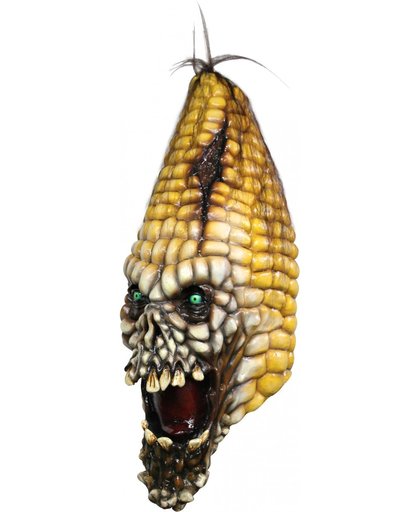 Masker van een angstaanjagende maïskolf voor volwassenen Halloween - Verkleedmasker - One size
