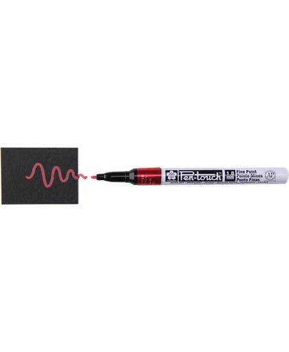 Pen-Touch decomarker decoratiestift rood met fijne punt (1,0 mm)