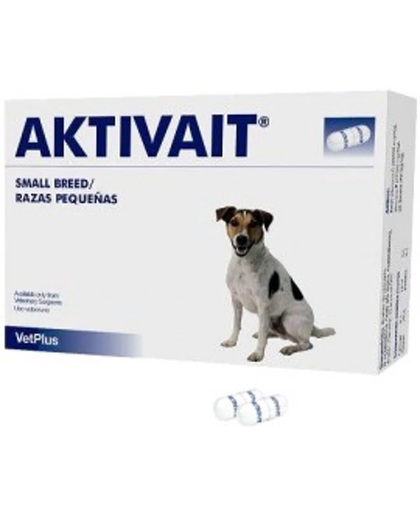 Vetplus Aktivait 60 capsules kleine hond