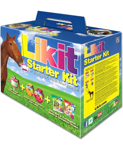 Likit Starter Kit - 3 Likits - 2 Snacks