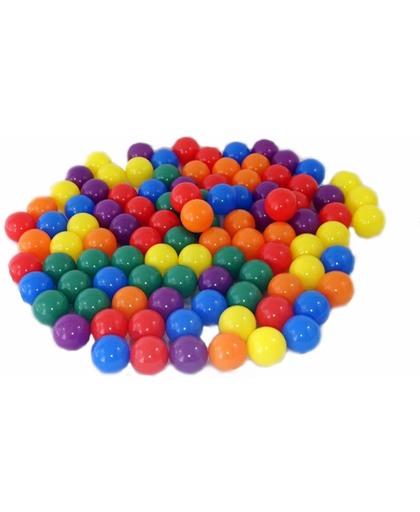 Ballenbak ballen 55mm. 7 verschillende kleuren - 1000 stuks